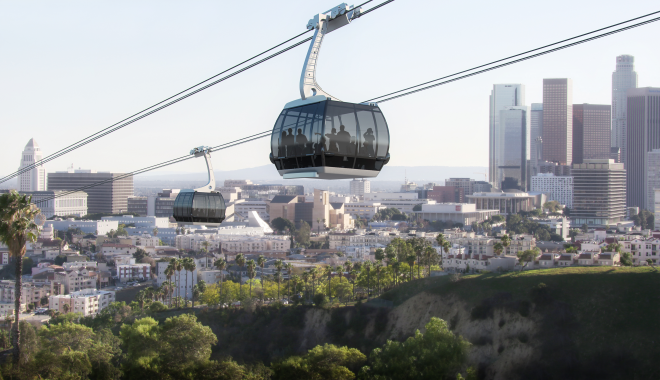 Will Dodger fans take a 5-minute gondola ride to the game?